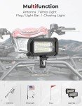 Heavy Duty ATV Whip and Flag Mount 1 PCS