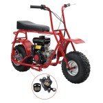 KAMIER Mini Bike Brake Pads for 79cc-105cc