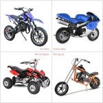 KAMIER Mini Bike Brake Pads for 79cc-105cc