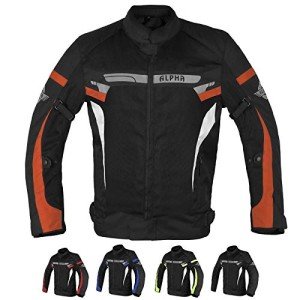 Alpha Cycle Gear Breathable Mesh Motorcycle Jacket - XXXL