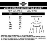 Alpha Cycle Gear Breathable Mesh Motorcycle Jacket - XXXL