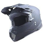 1Storm Full Face ATV Motocross Helmet - Matt Black