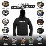 Breathable Biker Hoodie Jacket for All Weather