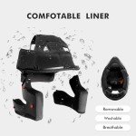 TRIANGLE Full Face ATV Dirt Bike Helmet