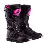 O'Neal Women's Black/Pink Rider Boots - Size 9