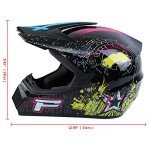 Samger Adult Offroad Motocross Helmet with Goggles