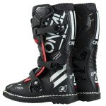 Youth Element Squadron Black ATV Boots Size 4