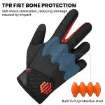 Full Finger Touch Screen ATV Gloves for Adults