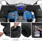 MYDAYS Touch-Friendly ATV & Snowmobile Handlebar Gloves