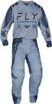 Fly Racing F-16 Arctic Grey Moto Gear Set