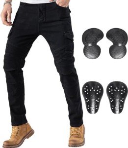 Men's Motocross Riding Pants with CE Armor