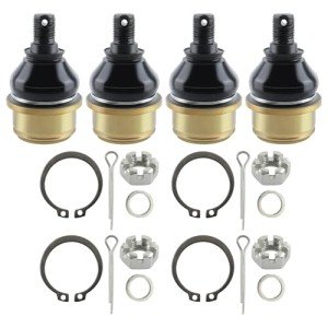 MOTOALL upper/lower Ball Joint kit Fit for Honda TRX 420/450 / 500/650 / 680 Foreman Rubicon Rincon 1998 1999 2000-2017 51375-HP5-601 Pack of 4