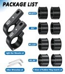 Light Bar Mounts for ATV UTV Motorcycle