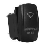 Red LED Wiper Rocker Switch for ATV & UTV