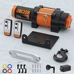 Orcish 12V Waterproof Winch Kit for ATV/UTV
