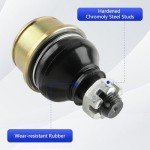 MOTOALL upper/lower Ball Joint kit Fit for Honda TRX 420/450 / 500/650 / 680 Foreman Rubicon Rincon 1998 1999 2000-2017 51375-HP5-601 Pack of 4