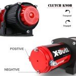 X-BULL 12V Waterproof ATV Electric Winch Kit
