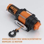 Orcish 12V Waterproof Winch Kit for ATV/UTV