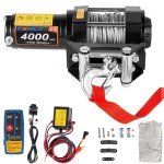 12V Electric Winch - 1814 kg, 10m Steel Cable