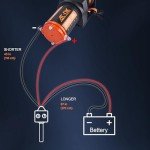 12V 2000-lb ATV/UTV Electric Winch with Rope