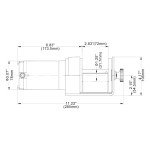 GRIPWAY 2000-lb. Electric Winch for ATV/UTV