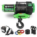 5000lb 12V Waterproof Electric ATV/UTV Winch
