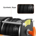 HEDGFOX 3500lb Electric Winch Kit with Rope