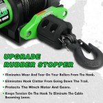 5000lb 12V Waterproof Electric ATV/UTV Winch