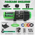 5000lb 12V Waterproof Electric ATV/UTV Winch