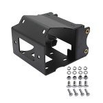 LOSTAR Black Winch Mount for Polaris Sportsman