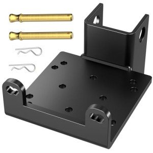 Adjustable ATV Trailer Winch Mount 3600 lbs Capacity