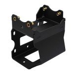 LOSTAR Black Winch Mount for Polaris Sportsman