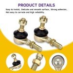 HIAORS 10-10mm Left Right Hand Tie Rod Ball Joint for TaoTao Coolster 125cc 110cc 50cc 70cc 90cc Baja Sunl NST Kazuma Roketa Chinese Kids ATV Quad 4 Wheeler Loncin Lifan Buyang lcebear Go Kart Parts