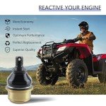 MOTOALL upper/lower Ball Joint kit Fit for Honda TRX 420/450 / 500/650 / 680 Foreman Rubicon Rincon 1998 1999 2000-2017 51375-HP5-601 Pack of 4