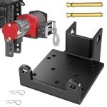 Adjustable ATV Trailer Winch Mount 3600 lbs Capacity