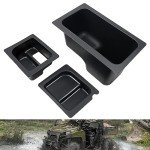 CPOWACE Underseat Storage Box for Polaris Ranger
