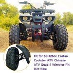 HIAORS 10-10mm Left Right Hand Tie Rod Ball Joint for TaoTao Coolster 125cc 110cc 50cc 70cc 90cc Baja Sunl NST Kazuma Roketa Chinese Kids ATV Quad 4 Wheeler Loncin Lifan Buyang lcebear Go Kart Parts