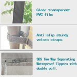 QYMOTO Soft Canvas Rear Window for Polaris Ranger