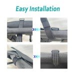 QYMOTO Soft Canvas Rear Window for Polaris Ranger