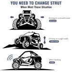 Rear Shocks for Polaris Ranger Mid-Size ATV