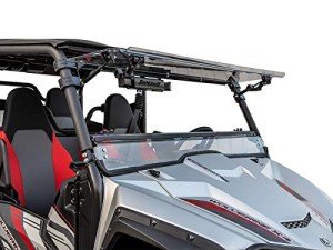 SuperATV 3-in-1 Flip Windshield for Yamaha Wolverine