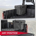 KEMIMOTO UTV Bed Storage Box for Polaris Ranger