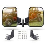 Folding Convex Side Mirror for Polaris General 1000