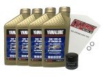 Cyclemax 10W-40 Synthetic Oil Change Kit for Yamaha