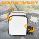 Folding Convex Side Mirror for Polaris General 1000
