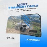 KEMIMOTO Clear Full Windshield for Polaris General 1000