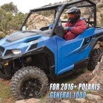 Folding Convex Side Mirror for Polaris General 1000