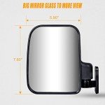 Folding Convex Side Mirror for Polaris General 1000