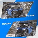 KEMIMOTO Clear Full Windshield for Polaris General 1000