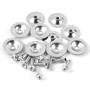 Xislet 20Pcs UTV Skid Plate Washer & Bolt Kit